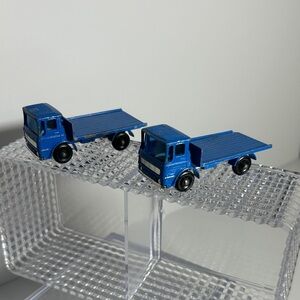 Vintage Matchbox Lesney Leyland Site Hut Trucks